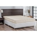 Ver imagem 1 de Probox Cama Saia Para Box Pastilha Casal Padrão Branca