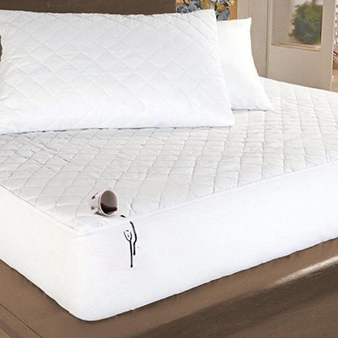 Protetor de Colchão Impermeável Buettner Solteiro Branco