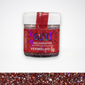 Corante Em Pó Holográfico Glitter Brilho Decoração Vermelho - 1
