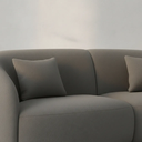 Ver imagem 5 de Sofá Sala Nuvem 170 Cm Conforto Premium Decorativo Orgânico:cinza Escuro
