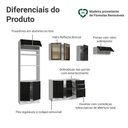 Ver imagem 4 de Armário de Cozinha Completa 270 cm Branco/Preto Lux Madesa 10