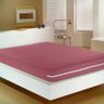 Capa para Colchão Queen Portallar Rosa com Zíper - 1