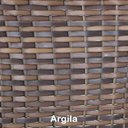 Ver imagem 4 de Jogo de Sofá e Poltronas Malibu com Mesa em Alumínio Argila