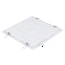 Ver imagem 3 de Plafon LED Embutir 24W Bivolt 2700K Quadrado Ourolux