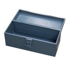 Caixa De Ferramentas Baú Com Trava E Porta-Cadeado Cx740 - 4