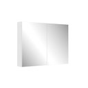 Ver imagem 1 de Armário Espelheira para Banheiro 80x61,5cm Aurora com 2 Portas Branco Mdp Faema