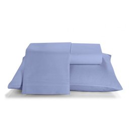 Jogo de Cama Solteiro 150 Fios Azul 6547 3 Peças Santista - 2 Jogo de Cama Solteiro 150 Fios Azul 6547 3 Peças Santista - 2