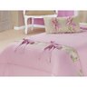Cobre Leito Maji Solteiro 4 Peças Rosê Colcha - 2