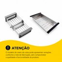Ver imagem 4 de Cuba Gourmet Cozinha Pia Dupla Prata Luxo Aço Inox Brinovar