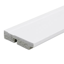 Ver imagem 2 de Rodapé Poliestireno - Barra 2,40m X 7cm - Frisado Branco 456 Santa Luzia