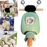 Moto Triciclo Eletrica Infantil Bang Toys Scooter Lemn 6v Verde - 4