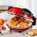 Ver imagem 7 de Forno de Pizza Elétrico Ariete 909 Vermelho 1200w - Pedra Refratária e Design Retrô 220v