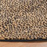 Tapete de Sala Redondo Safari 1,10M com Pelúcia Onça - 2
