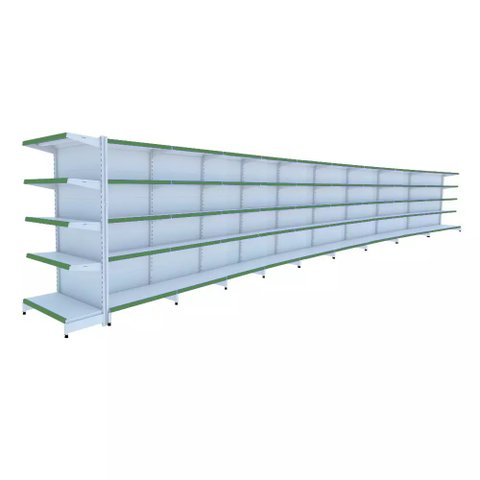 Gondola Centro 170 Fit Ate 9 Metros 1 Ponta Branco 95b Pe Verde