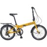 Bicicleta Dobrável Urbana Aro 20 Durban Bay Pro Amarelo - 2