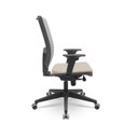 Ver imagem 2 de Cadeira Brizza Presidente Plaxmetal Base Nylon Piramidal Slider Tela Cinza Assento Poliéster Fendi T