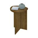 Ver imagem 1 de Mesa de Apoio Triangular Artely Delta 4443 Pinho