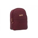 Ver imagem 1 de Mochila bebê maternidade vinho griff