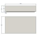 Ver imagem 4 de Mesa de Centro Retangular 100% MDF