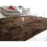 Tapete Peludo, Marrom Café, Silk Threads, 2,00 x 2,40 M - 1