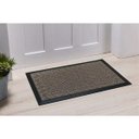 Ver imagem 1 de Tapete Capacho Porta Bege Antiderrapante