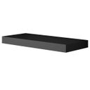 Ver imagem 2 de Escrivaninha Mesa Escritório Suspensa em 100% MDF 120cm Preto