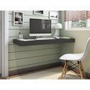 Ver imagem 1 de Escrivaninha Mesa Escritório Suspensa em MDF 120x50cm