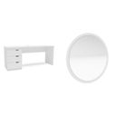 Ver imagem 2 de Penteadeira com Espelho Redondo Porto