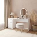 Ver imagem 1 de Penteadeira com Espelho Redondo Porto