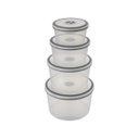 Ver imagem 1 de Jogo De 4 Potes Plástico Hermético Electrolux A15405201