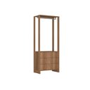 Ver imagem 1 de Closet com 1 Cabideiro e 3 Gavetas Yes Nova Mobile Montana