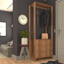 Ver imagem 2 de Closet com 1 Cabideiro e 3 Gavetas Yes Nova Mobile Montana