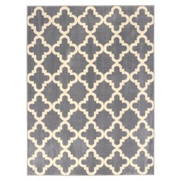 Tapete Celestine Prata 2,00x2,50M São Carlos Geométrico - 1 Tapete Celestine Prata 2,00x2,50M São Carlos Geométrico - 1