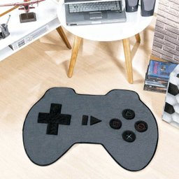 Tapete para Quarto Infantil Controle de Video Game Cinza - 1