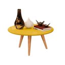 Ver imagem 2 de Mesa Mesinha Centro Dubai Amarelo