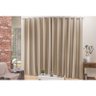 Cortina Mariana 4 Metros Tecido Capri Cor Avelã - 1