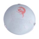 Ver imagem 1 de LUMINÁRIA PLAFON REDONDO MINI 25CM FADA ROSA - 1307 MINI RS