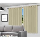 Ver imagem 1 de Cortina Corta Luz Blackout PVC 2,80M x 1,80M Bege