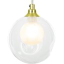 Ver imagem 2 de Lustre Pendente Harmony Bolinha Dourado