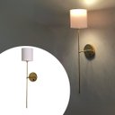 Ver imagem 1 de Arandela Luminária de Parede Clássica com Interruptor com Cúpula Ref 83 Decoração Casa Sala Quarto