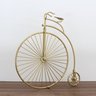 Kit 2 Esculturas Bicicletas Douradas Em Metal Clássico Retrô - 6