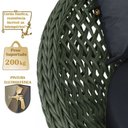 Ver imagem 4 de Chaise Hungria Pintura Marrom Corda Náutica E12 Trama Verde
