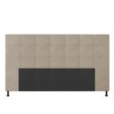 Ver imagem 3 de Cabeceira Stambul Para Cama Box King 195 cm Suede - D’Rossi - Bege
