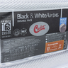 Colchão Casal de Espuma Dupla Face D45 Black e White - 138x188x27cm - 3