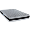 Colchão Casal de Espuma Dupla Face D45 Black e White - 138x188x27cm - 1
