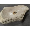 Ver imagem 2 de Cuba para Banheiro de Apoio ou Sobrepor Rustica em Cimento Reproduzindo Pedra Natural