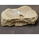 Ver imagem 4 de Cuba para Banheiro de Apoio ou Sobrepor Rustica em Cimento Reproduzindo Pedra Natural