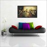 Quadro Decorativo Santa Ceia Jesus Cristo Apóstolos 100x60cm - 4