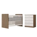 Ver imagem 6 de Jogo de Quarto Infantil Labirinto com Cômoda e Berço 4 Gavetas MDP-MDF Rústico