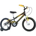 Ver imagem 1 de Bicicleta Boy Raiada Aro 16 Preta/Amarel Track Bikes